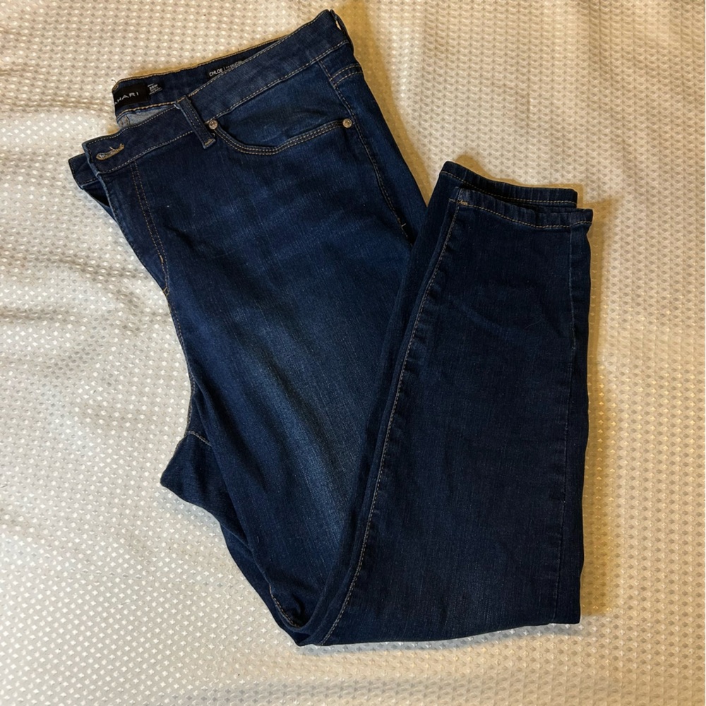 Tahari Women’s Deep Indigo Skinny Jeans
